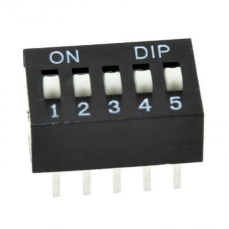 L-KLS7-DST-05-N-00, 5'li DIP Switch