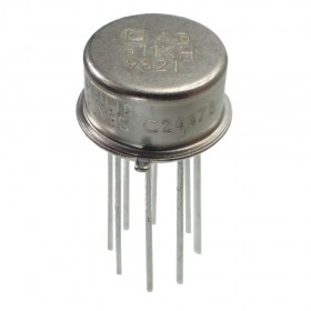 AD611KH, 611KH IC,OP-Amp,Single,Bipolar/Jfet,Can,8PIN,METAL, Operational Amplifier TO-99