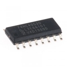 74HC4053D, HC4053, Analog Multiplexer Triple 2:1 SOIC-16, 74HC4053D,653