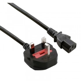 LPK116, 3x0.75mm İngiliz Fişli Power Kablo 1.8mt