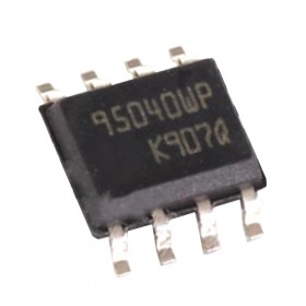 M95040-WMN6TP, 95040WP, 4Kbit SPI 20MHz SOIC-8 SMD Eprom