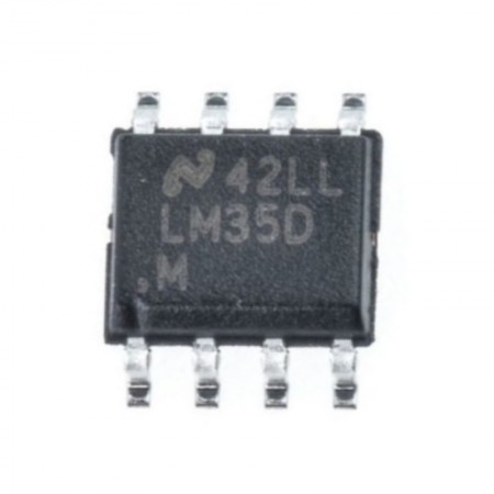LM35DMX/NOPB, LM35D, SOIC-8 SMD Sıcaklık Sensörü, LM35DM/NOPB, LM35