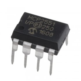 MCP2551-I/P, Half Dublex CANbus Transceiver DIP-8 Entegre Devre, MCP2551