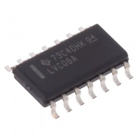SN74LVC06ADR, LVC06A, SOIC-14 SMD Entegre Devre, SN74LVC06AD, 74LVC06, 74LVC06D