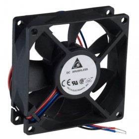 AFB0824SH-F00, 80x80x25mm 24VDC 0.33A 3 Kablolu Fan