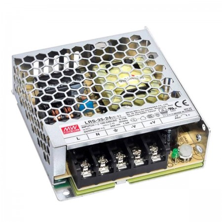 LRS-35-5, 5VDC 7.0A 35W Güç Kaynağı, Mean Well