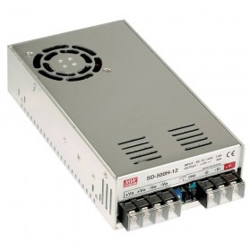 SD-500L-12, 19-72Vin 12Vout 40A 480W DC/DC Konvertör, Mean Well