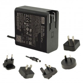 NGE30I05-P1J, 5VDC 4A Değiştirilebilir Fişli Hızlı Şarj Cihazı, Mean Well