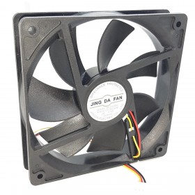 JD12025DC, 120x120x25mm 24VDC 0.16A 3 Kablolu Fan