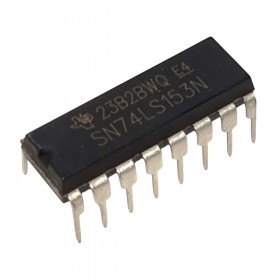 SN74LS153N, 74LS153, DIP-16 Entegre Devre