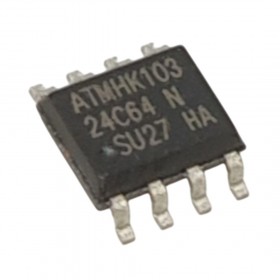 AT24C64AN-10SU-2.7, 24C64, 400khz 2.7V~5.5V 64Kbit (8Kx8) SOIC-8 SMD Eeprom