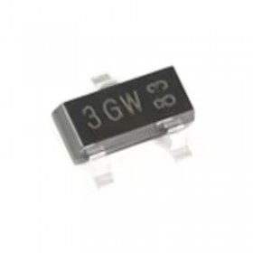 BC857C, (3GW), 45V 100mA PNP SOT-23 SMD Transistör, BC857, 3G