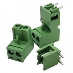 KF2EDGP-5.08-2P, 2'li 5.08mm 90' PCB Klemens Takım