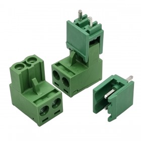 KF2EDGT-5.08-2P, 2'li 5.08mm 180' PCB Klemens Takım