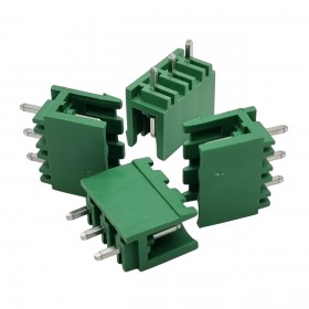 KF2EDGV-5.08-3P, 3'lü 5.08mm 180' PCB Klemens