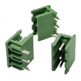 KF2EDGR-5.08-3P, 3'lü 5.08mm 90' PCB Klemens, PCB Montaj