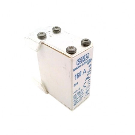 Siba 2029321/160, 700VDC 160A aR Porselen Sigorta