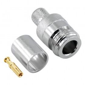 N141, N Dişi Sıkmalı Konektör, LMR400