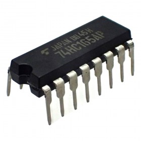 TC74HC165AP, 74HC165, High Speed CMOS Logic 8-Bit Parallel-In/Serial-Out Shift Register DIP-16