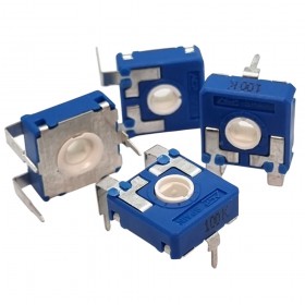 100K, 17.5mm ACP Kademesiz Kombi Trimpotu