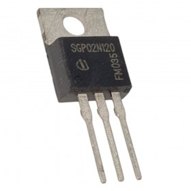 SGP02N120, GP02N120, 1200V 6.2A TO-220 IGBT Transistör