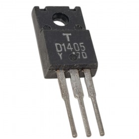 2SD1405, D1405, 1405, NPN 50V 3A Silicon Power Transistor TO-220Fa