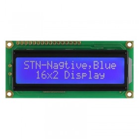 Winstar WH1602B-TMI-CT#, 2x16 Mavi Karakter LCD