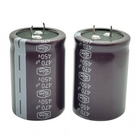 470uF 450V 35x50mm 105'C SNAP Elektrolitik Kondansatör, LSG471M2W---3550