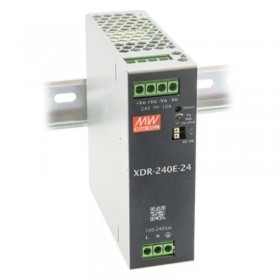XDR-240E-48, 48VDC 5A Ray Montaj Güç Kaynağı, Mean Well