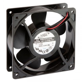 AD1224HB-F51, 120x120x38mm 24VDC 0.32A 2 Kablolu Fan