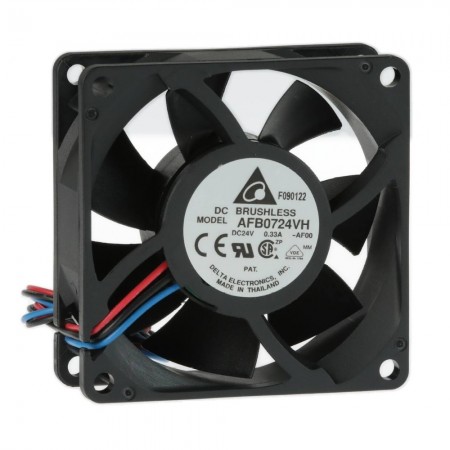 AFB0724VH-AF00, 70x70x25mm 24VDC 0.33A 3 Kablolu Fan
