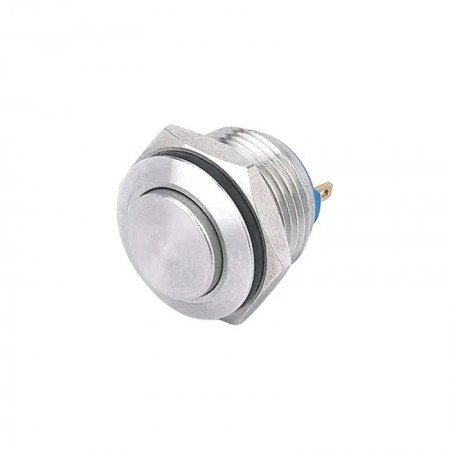 HBDGQ16H-10Z/J/S, 16mm 250V 3A 1NO IP65 Metal Kalıcı Buton