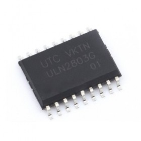 ULN2803G-S18, ULN2803G, 8xNPN 50V 500mA SOIC-18 SMD Darlington Sıra Transistör Entegre, ULN2803, ULN2803G-S18-R