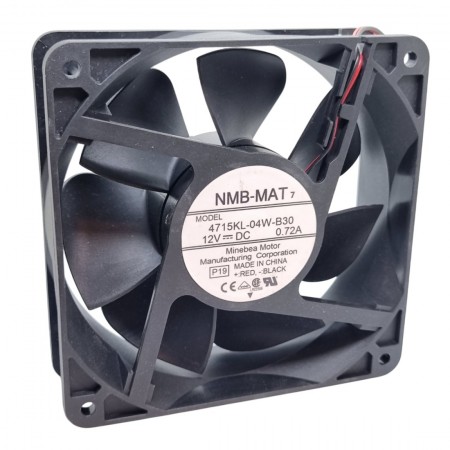 NMB-MAT 4715KL-04W-B30 120x120x38mm 12VDC 0.72A 2 Kablolu Fan