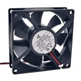 MMF-08G24ES, 24VDC 0.13A 80x80x25mm 2 Kablolu Fan