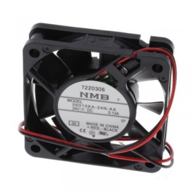 06015KA-24N-AA-00, 60x60x15mm 24VDC 0.13A 2 Kablolu Fan, 2406KL-05W-B50-L00
