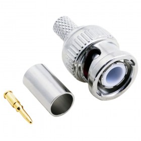 BNC102, BNC Erkek Sıkmalı Konektör, RG59