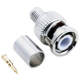 BNC103, BNC-103, BNC Erkek Sıkmalı Konektör, RG6