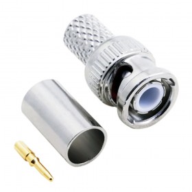 BNC104, BNC-104, BNC Erkek Sıkmalı Konektör, RG213