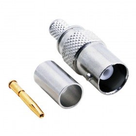 BNC106, BNC-106, BNC Dişi Sıkmalı Konektör, RG59