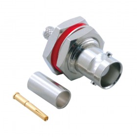 BNC209, BNC-209, BNC Dişi Şase Sıkmalı Konektör, RG58