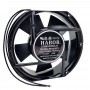 FP-108EX-S1-B, 172x150x51mm 220-240VAC 0.29A 35W 2 Kablolu Fan