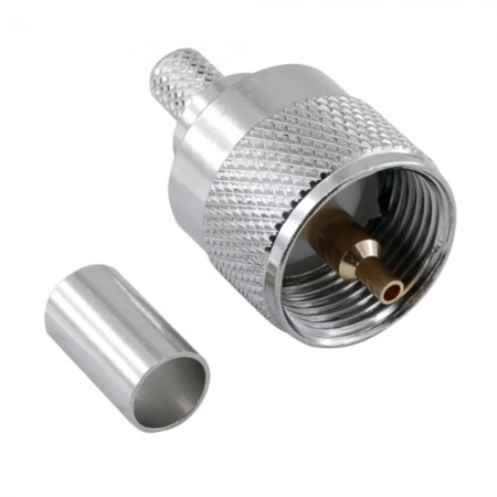 UHF118, UHF-118, UHF Erkek Sıkmalı Konektör, LMR240