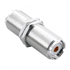 UHF105, UHF-105, UHF Dişi/Dişi Somunlu Ara Konektör, Uzun Tip