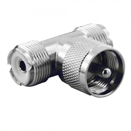 UHF108, UHF-108, UHF Erkek/Dişi/Dişi Ara Konektör