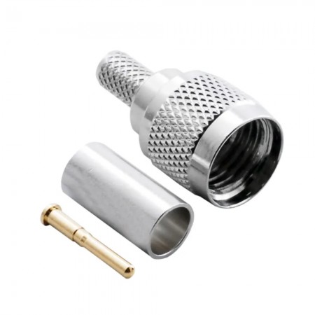 UHF110, UHF-110, Mini UHF Erkek Sıkmalı Konnektör, RG58