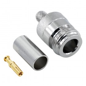 N140, N-140, N Dişi Sıkmalı Konnektör, LMR240