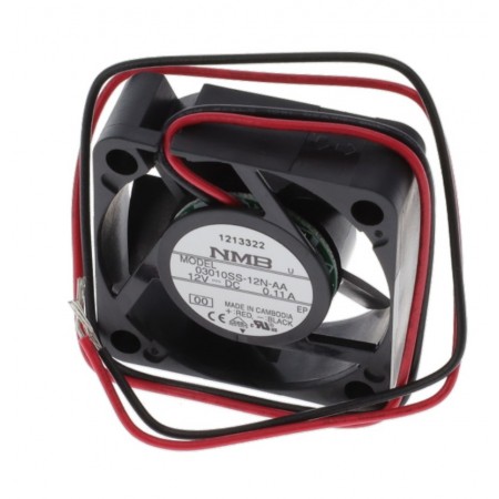 03010SS-12N-AA-00, 30x30x10mm 12VDC 0.11A 2 Kablolu Fan, 1204KL-04W-B50-B00, 03010SS-12N-AA, 1204KL-04W-B50
