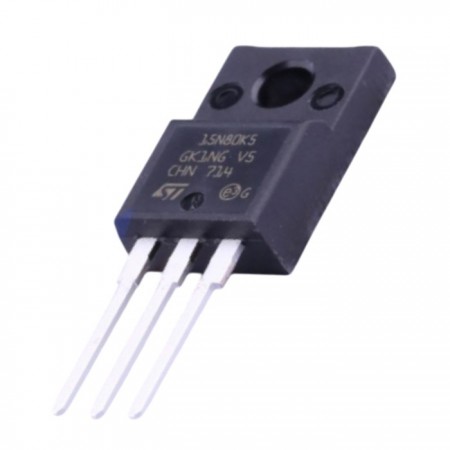 STF15N80K5, 15N80K5, N-Ch 800V 14A TO-220F Mosfet Transistör