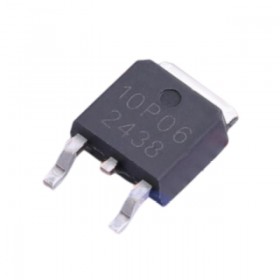 XR10P06, 10P06, P-Ch 60V 10A TO-252 SMD Mosfet Transistör